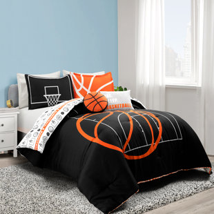 Boys on sale basketball bedding